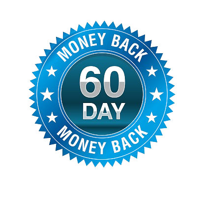 60-Day Money Back Guarantee seal